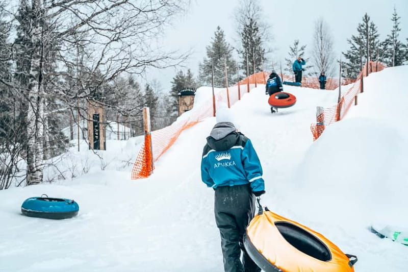 Rovaniemi: Full-Day Snow and Fun Activities - Mini snowmobile time: a real kid highlight with strict rules