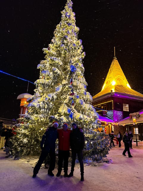 Rovaniemi: Guided Tour of Santa Claus Village - The Arctic Circle leap and certificate moment