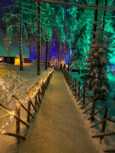 Rovaniemi: Guided Tour of Santa Claus Village - Snowman World and the shorter safari-style activities