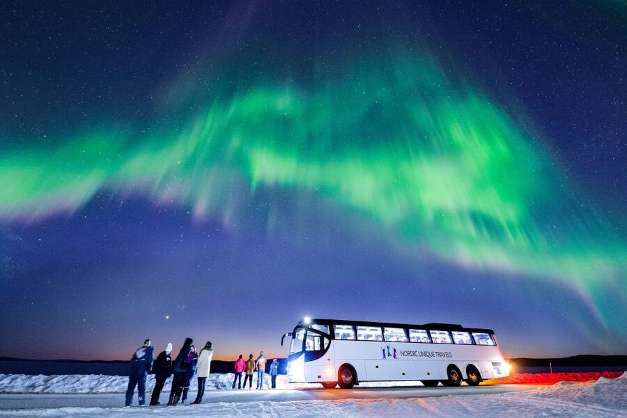Rovaniemi: Hunting Northern Lights Bus Tour - Rovaniemi aurora hunting by bus, 2.5-hour reality check