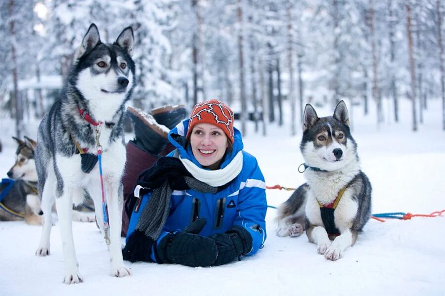 Rovaniemi: Husky Safari on a Snowy Trail - Snowmobile driving practice: fun add-on, not the main event