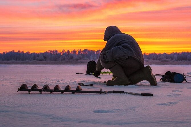 Rovaniemi: Ice Fishing from Private Lakefront Property & BBQ - Private lakefront ice fishing in Rovaniemi, not a crowded shortcut