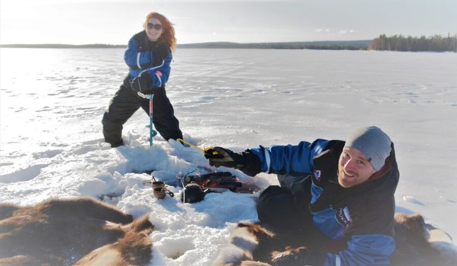 Rovaniemi: Ice-Fishing like a Finn - The Big Selling Point: Comfort Plus Authentic Winter Time