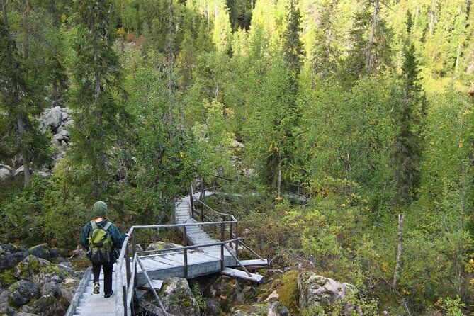 Rovaniemi Korouoma Canyon Hike and Barbecue Experience - Meeting in the lobby, then riding in a small-group 4x4