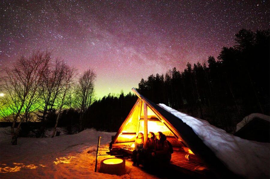 Rovaniemi: Lapland Northern Lights Tour with BBQ - Rovaniemi Northern Lights plus BBQ, the practical way to do Lapland nights