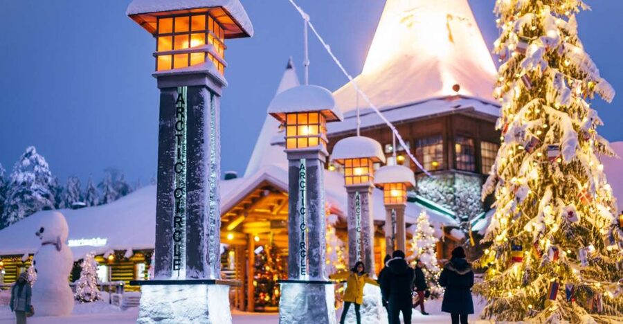 Rovaniemi: Meet Santa Claus, Reindeer Sleigh Ride & Huskies - Entering the Arctic Circle, Then Doing the Fun Stuff