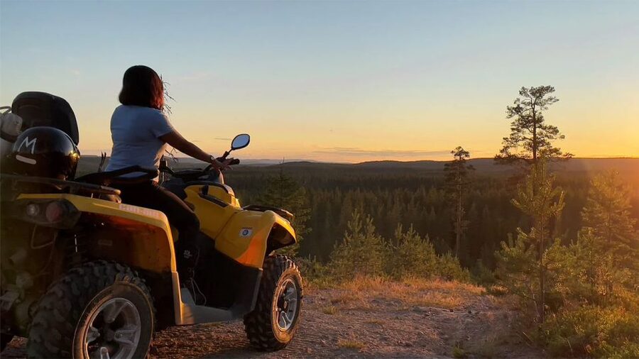 Rovaniemi: Midnight Sun, ATV Ride During The Golden Hour - Rovaniemi Pickup, Gear, and the Safety Brief You Should Actually Listen To