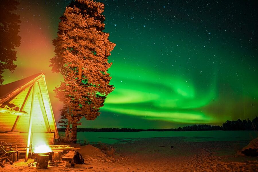 Rovaniemi: Night Sky lappish Barbecue - The guide’s aurora facts and cultural context