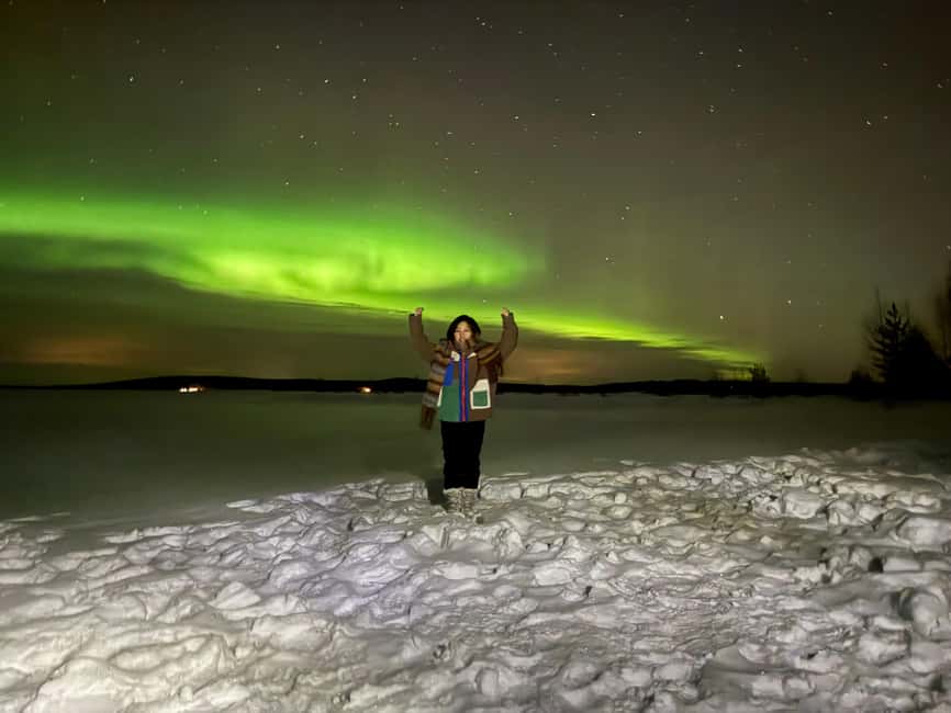Rovaniemi:Northern Lights Hunt in Lapland Wilderness - What to bring (and what to avoid) for a comfortable night