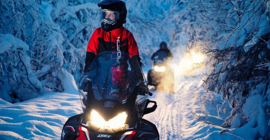 Rovaniemi: Northern Lights Snowmobile Tour - Forest trails, photo stops, and how the night ride actually feels