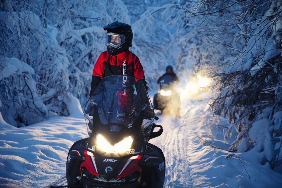 Rovaniemi: Northern Lights Snowmobile Tour - Northern Lights odds: what weather changes, and how guides respond