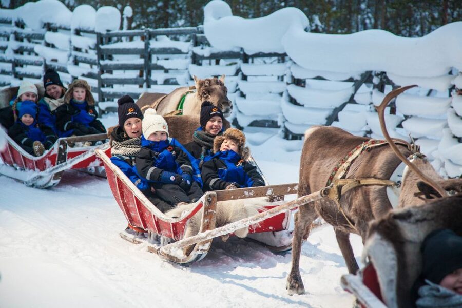 Rovaniemi: Santa’s Village & Snowmobiling to Reindeer Farm - Santa’s Village and meeting Father Christmas, with real queue reality