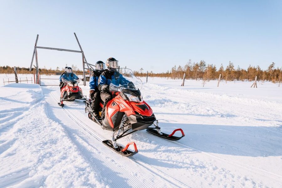 Rovaniemi: Snowmobile Safari into the Arctic Circle Forest - If You Are Bringing Kids, Here’s the Family Reality