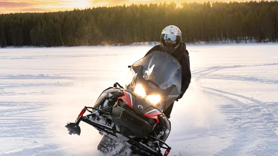 Rovaniemi: Snowmobile Safari, Reindeer & Husky Sleigh Ride - Husky and Reindeer Farm Stops: Close Encounters, Then Back to the Cold