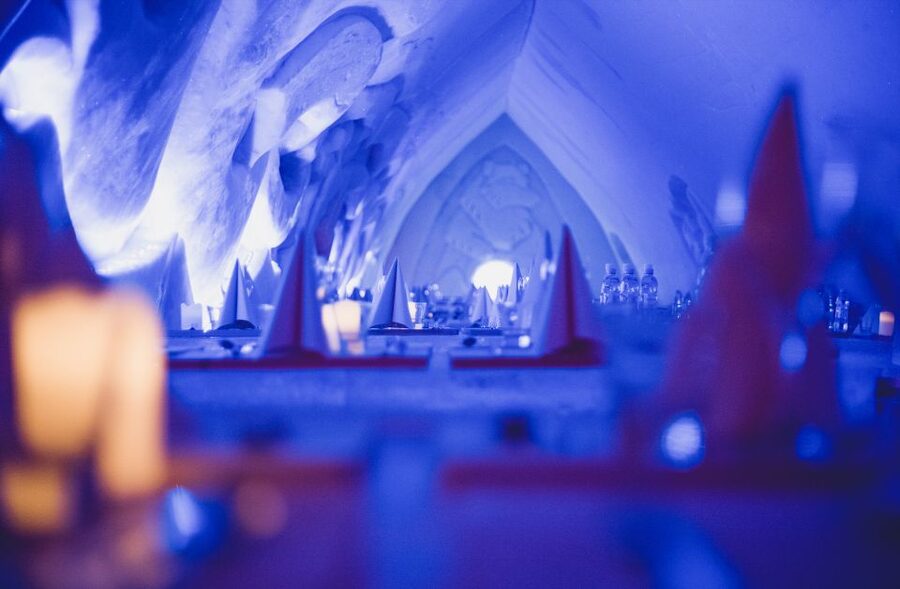 Rovaniemi: Snowmobile Safari to Arctic Snow Hotel - Entering the Arctic Snow Hotel, ice you can actually understand