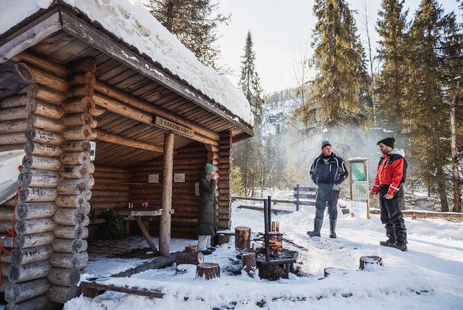 Rovaniemi - Visit to The Frozen Waterfalls of Korouoma - Korouoma Canyon and the frozen waterfalls you can actually walk