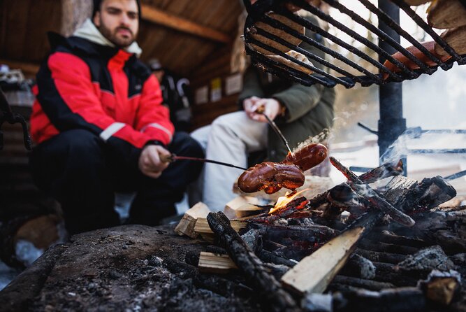 Rovaniemi - Visit to The Frozen Waterfalls of Korouoma - Campfire BBQ lunch: why it is more than food