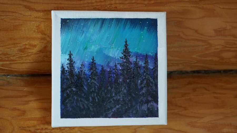 Rovaniemi: Workshop - Aurora painting - Key things I’d watch for (before you book)