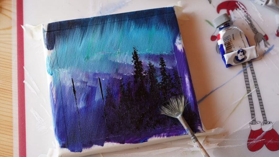 Rovaniemi: Workshop - Aurora painting - Should you book Helios Tour’s Aurora painting workshop?