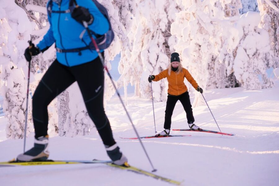 Ruka: Cross-country skiing - Ruka cross-country skiing basics: what you actually learn