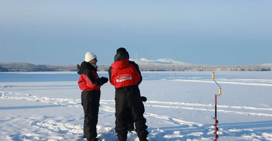 Ruka: Ice fishing trip - Timing and pickup: how the 3 hours fit your day