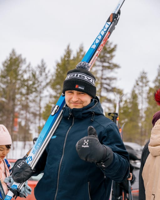 Saariselkä: Cross-Country Skiing for beginners - The 2-hour flow, with clear stop points