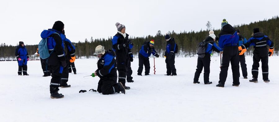Saariselkä: Ice Fishing Safari by Snowmobile - Safety, insurance, and the rules that matter on ice