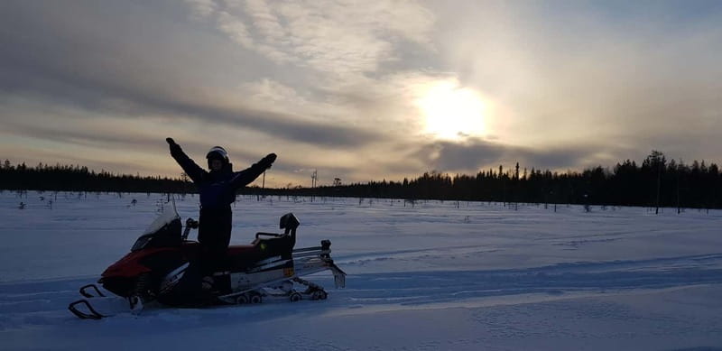 Saariselka: Snowmobile Safari on Tundra with BBQ - Why a 3-Hour Tundra Ride Hits Different in Finnish Lapland