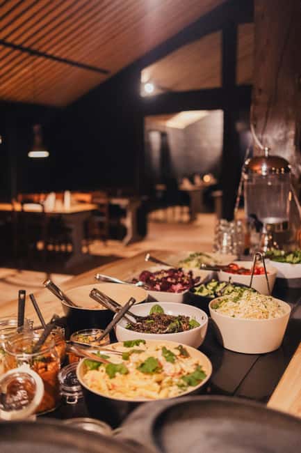 Saariselkä: Wilderness Dinner - Chef's Special Evening - The buffet menu: what you can expect to eat