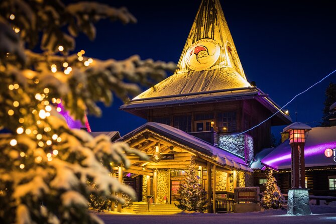 Santa Claus Village Guided Tour & Arctic Animals Adventure - Husky Park in the Arctic Circle: the 2 kilometer sleigh run