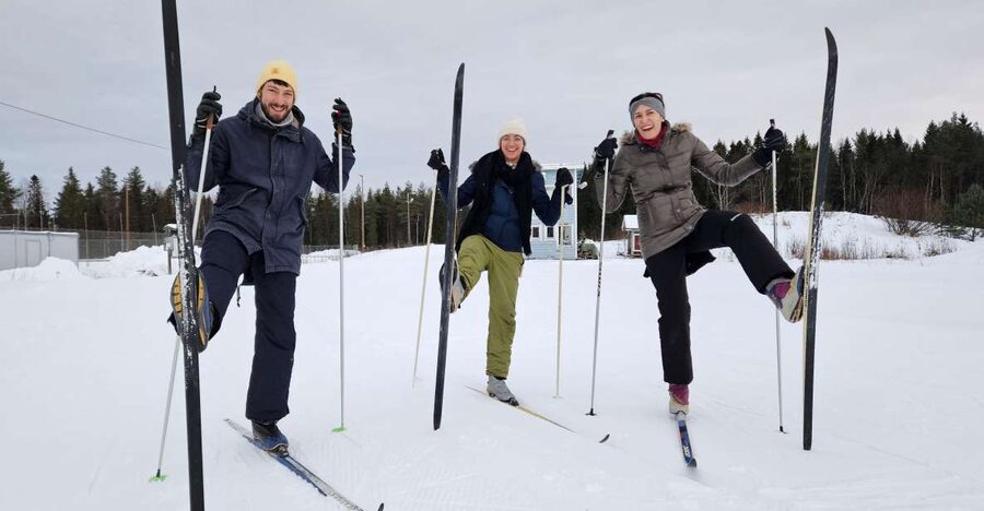 Ski or Snowshoe rental in Sea Lapland - Sea Lapland snow, with gear showing up where you stay