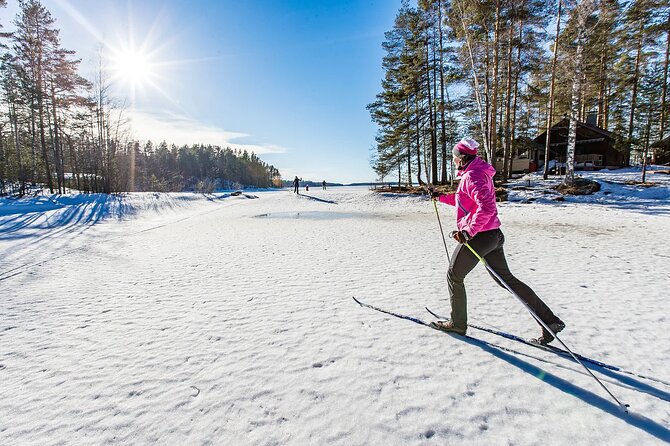 Small-Group Lapland Cross Country Ski - The real itinerary: from fitting to gliding on snow tracks
