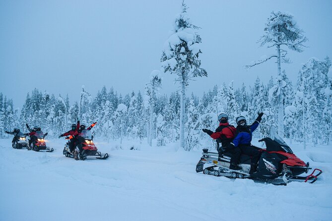 Small-Group Snowmobile Experience in Rovaniemi - The 1.5 hours of riding: forest paths, a lake moment, and stops for photos