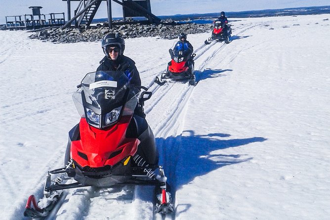 Snowmobile Safari in the Nature - Riding time: what the snowmobile route feels like in 3 to 4 hours