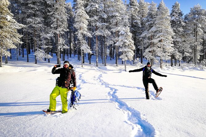 Snowshoe Trip in the Wilderness - Photo time: capturing Lapland without rushing