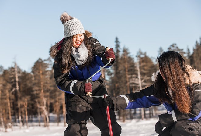 Snowshoeing and Ice Fishing Tour - Snowshoeing and ice fishing, tied together in Lapland