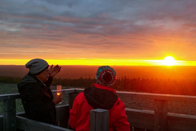 Sunset at the Arctic Circle - Your Arctic Circle sunset plan from Rovaniemi