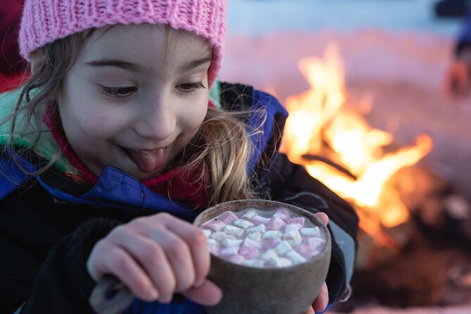 The Hidden Place of Santa - Snow play that fits different ages, tobogganing included