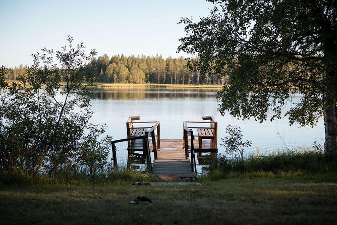 Traditional Lappish evening in the wilderness with dinner - Private Arctic Lake Ice Swimming, What You Can Expect