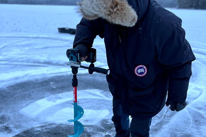 VIP Ice Fishing "ICEBREAKER" Lunch in Glass Igloo - Price and logistics, what that $349.89 buys you