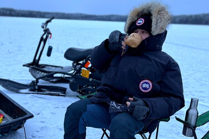 VIP Ice Fishing "ICEBREAKER" Lunch in Glass Igloo - Expectation check: fish, weather, and what to do with a Plan B